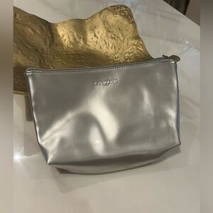 🆕🎄Silver Lancôme cosmetic bag